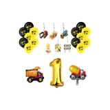 Inşaat Konsepti Süsleme Balon Seti, 6578655687678