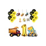 Inşaat Konsepti Süsleme Balon Seti, 89746886456489645456