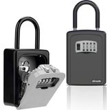 Insafe ISC802KEY Şifreli Çelik Kasa, Anahtar Kasası, Anahtar Dolabı, Siyah - Çok Renkli - 1 Adet
