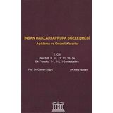 İNSAN HAKLARI AVRUPA SÖZLEŞMESI 2. CILT - ATILLA NALBANT;OSMAN DOĞRU