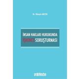 İnsan Hakları Hukukunda İşkence Soruşturması