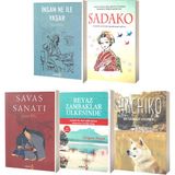 İnsan Ne İle Yaşar - Sadako - Savaş Sanatı - Beyaz Zambaklar Ülkesinde - Hachiko - 5 Kitap