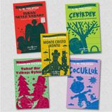 Insan Neyle Yaşar? - Çekirdek - Monte Cristo Kontu - Tuhaf Bir Yılbaşı Öyküsü - Çocukluk, 5 Kitap