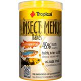 INSECT MENU FLAKES 1000 ml / 200 g - Balık Yemi 3 Böcek Yemleri