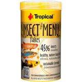 Insect Menü Flakes Böcek Özlü Pul Balık Yemi - Çok Renkli