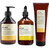 INSIGHT Dry Hair Nourishing Kuru Saç Şampuan 400ML+KREM 400ML+MASKE 250ML