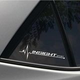 Insight Yan Cam Sticker Oto Kapı Çıkartma Tuning oto 20 cm x 7 cm yazı 194