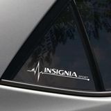 Insignia Yan Cam Sticker Oto Kapı Çıkartma Tuning oto 20 cm x 7 cm yazı 339
