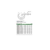 Insize 3203-50A Dıç Çap Mikrometre