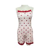 İNSPİRA Askılı Şortlu Pijama Takımı Modal Viskon Karışım