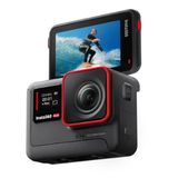 insta360 Ace - 4K120Fps Su Geçirmez Dijital Zoom Aksiyon Kamerası, Ai Gürültü Azaltma ile 1/1.2 inç Sensör, Aktif HDR Video, 48Mp Fotoğraflar, 2.4 inç Flip Ekran, Kolay Manyetik Montaj ve Gelişmiş Ai