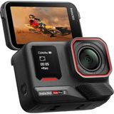 INSTA360 Ace Pro 2 Kamera, Çift Batarya, Helmet Chin Mount, 128GB Kart ,motosiklet Kiti Aksiyon Kamerası Siyah