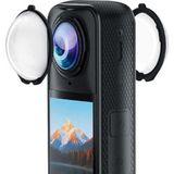 Insta360 Puluz X5 Lens Guards Aksiyon Kameralar için PC Malzemeden Üretilmiş Koruma Aksesuarı
