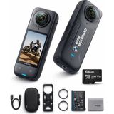 INSTA360 X4 BMW Edition Aksiyon Kamera 8K 360° Çözünürlük ve 64GB Hafıza Kartı ile Hazır Set