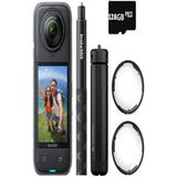 INSTA360 X4 Sanal Tur Kiti + 64GB Hafıza Kartı Ile Beraber - Insta360 X4 Aksesuarları ile uyumlu