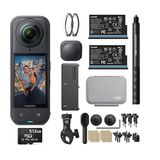 Insta360 X5 360 Derece Aksiyon Kamera Motorcycle Essentials Bundle 512 GB - Motosiklet Seti