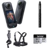INSTA360 X5 Aksiyon Kamerası - Bisiklet Kiti 1 Tb