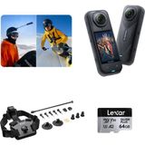 INSTA360 X5 Aksiyon Kamerası - Kayak Kiti 64 GB
