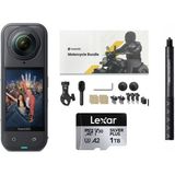 INSTA360 X5 Aksiyon Kamerası - Motosiklet Kiti 1 Tb