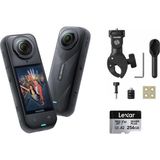INSTA360 X5 Aksiyon Kamerası - Motosiklet Kiti 256 GB (Heavy)