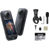 INSTA360 X5 Aksiyon Kamerası - Motosiklet Kiti 512 GB (Heavy)
