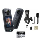 INSTA360 X5 Aksiyon Kamerası - Motosiklet Kiti 64 GB (Heavy)