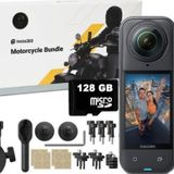 Insta360 X5 Motorcycle Bundle - 128GB Hafıza Kartı Dahil (Türkiye Distribütörü Garantili)