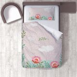 İnstababyrooms 024 Dijital Baskılı Renkli 160x220 cm Bebek Nevresim Takımı