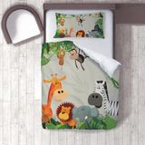 İnstababyrooms 090 Dijital Baskılı Renkli 160x220 cm Bebek Nevresim Takımı