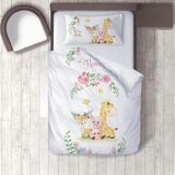 İnstababyrooms 131 Dijital Baskılı Renkli 160x220 cm Bebek Nevresim Takımı