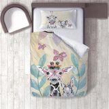 İnstababyrooms 132 Dijital Baskılı Renkli 160x220 cm Bebek Nevresim Takımı