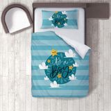 İnstababyrooms 1358 Dijital Baskılı Renkli 160x220 cm Bebek Nevresim Takımı