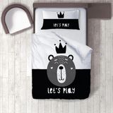 İnstababyrooms 1372 Dijital Baskılı Renkli 160x220 cm Bebek Nevresim Takımı