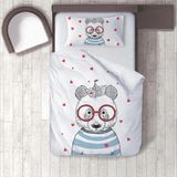 İnstababyrooms 1383 Dijital Baskılı Renkli 160x220 cm Bebek Nevresim Takımı