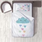 İnstababyrooms 1384 Dijital Baskılı Renkli 160x220 cm Bebek Nevresim Takımı