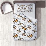 İnstababyrooms 1392 Dijital Baskılı Renkli 160x220 cm Bebek Nevresim Takımı