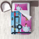 İnstababyrooms 1402 Dijital Baskılı Renkli 160x220 cm Bebek Nevresim Takımı