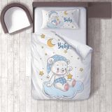 İnstababyrooms 164 Dijital Baskılı Renkli 160x220 cm Bebek Nevresim Takımı