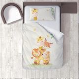 İnstababyrooms 166 Dijital Baskılı Renkli 160x220 cm Bebek Nevresim Takımı