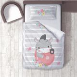 İnstababyrooms 195 Dijital Baskılı Renkli 160x220 cm Bebek Nevresim Takımı