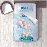 İnstababyrooms 216 Dijital Baskılı Renkli 160x220 cm Bebek Nevresim Takımı