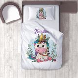 İnstababyrooms 243 Dijital Baskılı Renkli 160x220 cm Bebek Nevresim Takımı