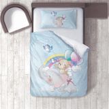 İnstababyrooms 254 Dijital Baskılı Renkli 160x220 cm Bebek Nevresim Takımı