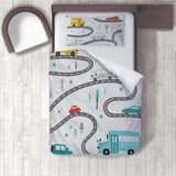 İnstababyrooms 297 Dijital Baskılı Renkli 160x220 cm Bebek Nevresim Takımı