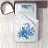 İnstababyrooms 308 Dijital Baskılı Renkli 160x220 cm Bebek Nevresim Takımı
