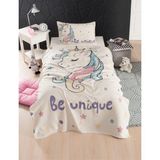 instababyrooms Bebek ve Çocuk Odası Pamuklu Tek Kişilik Waffle Pike ve Yatak Örtüsü Setleri Model 103 - 150 x 200 cm - Renkli