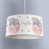 instababyrooms Çocuk Odası Dijital Baskılı Tekli Modern Sarkıt Avize Special Model 0039 - Renkli - 18 x 27