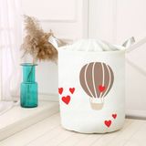 instababyrooms Dijital Baskılı Çok Amaçlı Sepet Model 40028 - Beyaz