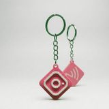 Instagram Nfc Akıllı Anahtarlık - Hızlı Takipçi Kazanma Aracı - Pembe