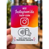 Instagram Profil Beğeni Yorum Nfc Kartı